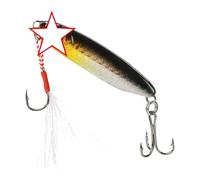 MLWSKERTY High Carbon Steel Double Hook Lures with Realistic Swimming Action Slow Sinking Artificial Baits for Fishing Enthusiasts Aerodynamic Long Distances Casting Lures