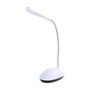 MLWSKERTY Lámpara LED de escritorio alimentada por pilas, rotación de 360 grados, lámpara de lectura para mesa de lectura, lámparas LED para dormitorio de pie