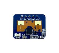 MLWSKERTY LD2410C Module 24GHz Soldered Header Pins with Energy-Efficient Compact Circuit Design Intelligent Induction Sensing