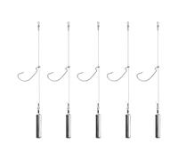 MLWSKERTY Líder De Pesca Shot con Pivotes De Liberación Rápida Y Plomos De Densidad Pesos para Plomos De Plomo De Densidad En Agua Salada