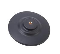 MLWSKERTY Lightweight Rubber Mount Car Dashboards Round Plate with Adhesive Tape for Various Photography Equipment Accessories Phone Stand Adapter