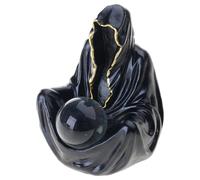 MLWSKERTY Resinas Estatua del Dios De La Muerte De Halloween con Globos De Bolas De Y Murciélagos Flotantes Diseño Festivo Decoraciones De Adorno Adorno De Dios De La Muerte De De Halloween