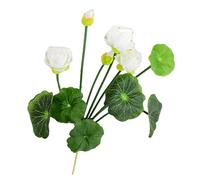 MLWSKERTY Simulation Flower Bouquets Artificial Bouquets Realistic Green Leaf for Wedding Table Setting Home Decoration Wedding Decoration Artificial