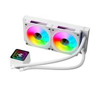 MLWSKERTY Solución De Refrigeración por Agua DC12V ARGB 1800RPM Disipación Calor Efectiva Efectos Iluminación Personalizables Amplia Compatibilidad Refrigeración por Agua