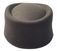 MLWSKERTY Sombrero de Fieltro clásico, Tocado con Base, Pastillero, sombrerería para Cena, Ropa Informal Aire Libre, Ajustable para Mujeres y Hombres