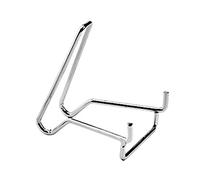 MLWSKERTY Soporte de metal para exhibición de piedras preciosas-minerales, marco de exhibición de geoda de roca para fotos, marco de base de metal coleccionable, Medium, como se describe