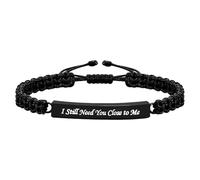 MLWSKERTY Stainless Steel Pet Ashes Jewelry Memorial Bracelets Keepsakes Cremation Hair Holders Personalizing Gift For Loss Stainless Steel Memorial Jewelry