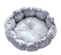 MLWSKERTY Sweet Cat Bed Warm Pet Mat Cute Kitten Lounger Cushions Cat House Tent Very Soft Small Dog Mat Bag Washable Cats Beds Sofa Plush Sofa on Clearance