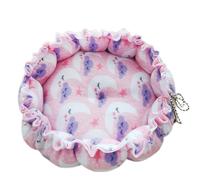 MLWSKERTY Sweet Cat Bed Warm Pet Mat Cute Kitten Lounger Cushions Cat House Tent Very Soft Small Dog Mat Bag Washable Cats Beds Sofa Plush Sofa on Clearance