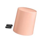 MLWSKERTY Trash Bin with Easy Press Lid Fashionable Garbage Can Push Top Waste Bin Bathroom Storage Bucket for Any Room Space Saving Waste Basket