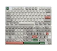 MLWSKKING 139 Teclas Llaves en Inglés/Coreano para Teclados Mecánicos con Diseño Retro 9009 Mejora la Visibilidad Retroiluminación