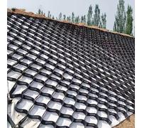 MLYAYE Geocelda Estabilizador de Grava con protección de Pendientes Geo Grid, Rejillas de Tierra de Entrada, Almohadilla de Malla de HDPE para muros de contención(3m x 7m (10ft x 23ft))