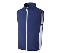 MlYJmer ,Dark Blue,XL, Chaleco con Ventilador de Enfriamiento para Aire Acondicionado, Ropa de Trabajo para Uso al Aire Libre e Industrial en Verano Caliente