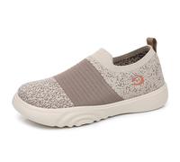 MlYJmer Mujer Mules Casual Zapatillas Planas Verano Mujer Lona Zapatos Cómodos,Marrón,39 EU