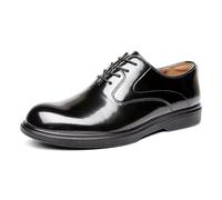 MlYJmer Zapatos de Vestir Oxford de Cuero para Hombre, Formales, de Negocios, con Cordones, para Bodas