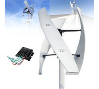 MLYYYDSS Aerogenerador de Eje Vertical de 3000 W, 6000 W, 9000 W, 12000 W y 15000 W, 220 V, 12 V, 24 V y 48 V, con levitación magnética y Controlador MPPT para alumbrado público doméstico 12000W-24V