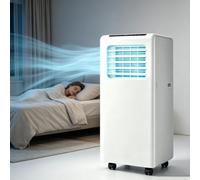 MLYYYDSS Aires acondicionados portátiles de 14000 BTU con Control Remoto, Unidad de Aire Acondicionado portátil de pie con deshumidificador, Modo de suspensión y Temporizador 9000BTU