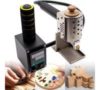 MLYYYDSS Dispensador portátil de Pegamento termofusible, máquina de Calentamiento de Adhesivos comerciales con Pantalla Digital, Control de Temperatura de 50 a 220 °C 150ml-30mm
