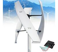 MLYYYDSS Generador de levitación magnética Permanente de Eje Vertical de turbina eólica de 3000 W, 6000 W, 9000 W, 12000 W y 15000 W, 12 V-220 V, con Controlador 12000W-24V