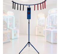 MLYYYDSS Juego de atrapar con Palos, Entrenamiento de coordinación Mano-Ojo, 3 Modos de desafío, 10 velocidades de reacción y 6 Niveles de dificultad, Altura del trípode Ajustable Blue