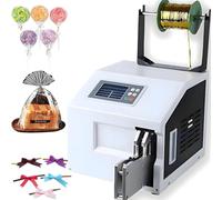 MLYYYDSS Máquina automática para Atar Bolsas con Alambre Dorado, máquina selladora semiautomática con Alambre de Alambre Dorado y Cierre de Bolsas para Pan y Juguetes A