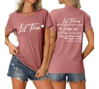 MLZHAN Arguing with Me is Pointless I Knew - Camisetas de manga corta para mujer, diseño de esqueleto de baile divertido, oro rosa, (Rose Gold 2), L