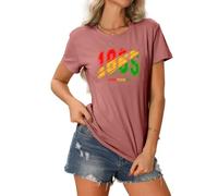 MLZHAN Camiseta del 17 de junio de 1865 para mujer Historia de los negros Vintage Tops casuales de verano afroamericanos, oro rosa, M