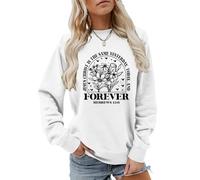 MLZHAN Sudadera de Jesucristo es el mismo ayer hoy y por siempre Hebreos 13:8 con estampado de flores para mujer cristiana, blanco, XXL