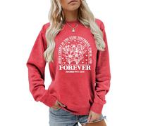 MLZHAN Sudadera de Jesucristo es el mismo ayer hoy y por siempre Hebreos 13:8 con estampado de flores para mujer cristiana, Rojo 2, S