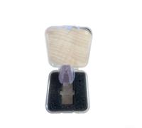 Mm Moving Magnet Stylus Aguja para Ortofon 2m Series Turntable Cartucho Punta de repuesto con estuche protector de plástico incluido (gris)