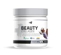 MM SUPPLEMENTS - Beauty Collagen 300g - Colágeno Hidrolizado Marino Peptan en Polvo con Vitaminas C y D - Elasticidad y Firmeza de la Piel - Mantenimiento Huesos y Articulaciones - Sabor Chocolate