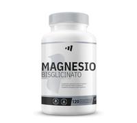 MM Supplements - Bisglicinato de Magnesio - 120 Cápsulas Vegetales 250mg - Reduce el Cansancio y Fatiga - Sintesis Proteica - Favorece el Funcionamiento Normal de los Musculos y Sistema Nervioso