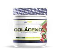 MM Supplements - Colágeno Hidrolizado + Magnesio + MSM + Vitamina C 300g - Complejo DigeZyme - Mejora Articular, Huesos, Catílagos, Piel y Dientes - Sistema Inmunológico - Sabor Chuches Sandía