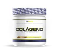 MM Supplements - Colágeno Hidrolizado + Magnesio + MSM + Vitamina C 300g en Polvo - Complejo DigeZyme - Mejora Articular, Huesos, Catílagos, Piel y Dientes - Sistema Inmunológico - Sabor Mandarina