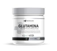 MM Supplements - Glutamina + BCAA + Electrolitos - 300 g - Sabor Limón - Aminoácidos Esenciales más Electrolitos - Recuperación Muscular - Reduce la Fatiga - Mejora el Rendimiento