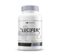 MM SUPPLEMENTS - Lucifer - 120 Cápsulas - Termogénico Quemagrasas - con Cafeína y Niacina - Extractos Naturales de Té Verde, Café Verde y Cítricos - Contribuye al Metabolismo Energético Normal
