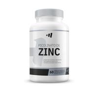 MM Supplements - Picolinato de Zinc 22mg - 60 Cápsulas Vegetales - Normaliza la Tetosterona en Sangre - Fortalece Piel, Cabello y Uñas - Fortalece el Sistema Inmunitario - Alta Biodisponibilidad