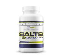 MM Supplements - Salts & Electrolytes - 100 Cápsulas - Sales Minerales y Electrolitos - Refuerza Sistema Nervioso y Muscular - Evita Calambres - Reduce Cansancio y Fatiga - Absorción Calcio y Fósforo