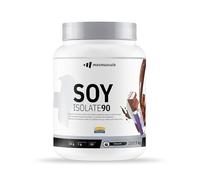MM SUPPLEMENTS - SOY Isolate 90-1 Kg - Proteína Aislada de Soja - Bajo en Grasas y Azúcares - Con LACTOSA - Ayuda a Aumentar Masa Muscular - con Complejo de Enzimas Digestivas - Sabor Chocolate