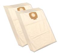 MM Trading 10 Bolsas de aspiradora de Microfibra Premium compatibles con la aspiradora Nilfisk Alto Aero 20/25, 302002404 | 10 Piezas | Bolsas de Filtro de Lana Bolsas de Filtro Bolsas de Filtro