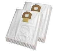 MM Trading 10 Bolsas de aspiradora de Micropolar compatibles con Nilfisk Alto, Attix 350, 360; Attix 8 galones; CENTIX 60; Atix 30; IVB 3; IVB 30; 2605411229 | 10 Piezas | Bolsas de Filtro de Lana
