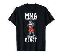 MMA Artes Marciales Mixtas Pitbull Camiseta