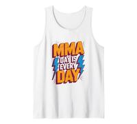 MMA Day Is Every Day Mensajes de Texto Divertidos Citas Divertidas de Humor Camiseta sin Mangas
