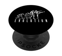 MMA Fighter Mixed Martial Arts Evolution, Divertido Deporte de Lucha PopSockets PopGrip Adhesivo