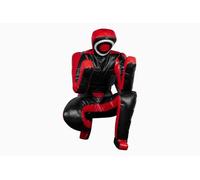 Mma Grappling Dummy BJJ - Chupete de vinilo para entrenamiento de defensa personal, posición sentada, saco de boxeo de judo brasileño, para entrenamiento de defensa personal, sin relleno