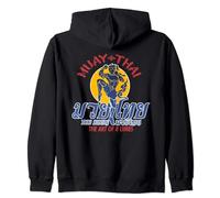 MMA Muay Thai Kickboxing USA Tailandia Fight-Club Gimnasio Sudadera con Capucha