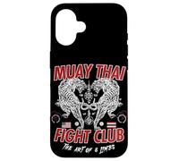 MMA Muay Thai Kickboxing USA Tailandia Tiger Fight-Club Gym Carcasa para iPhone 16