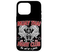 MMA Muay Thai Kickboxing USA Tailandia Tiger Fight-Club Gym Carcasa para iPhone 16 Pro