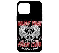 MMA Muay Thai Kickboxing USA Tailandia Tiger Fight-Club Gym Carcasa para iPhone 16 Pro MAX