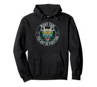 MMA Y Muay Thai: Tiger Demon Sudadera con Capucha